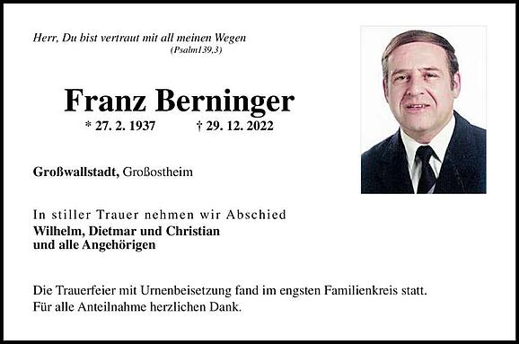 Franz Berninger