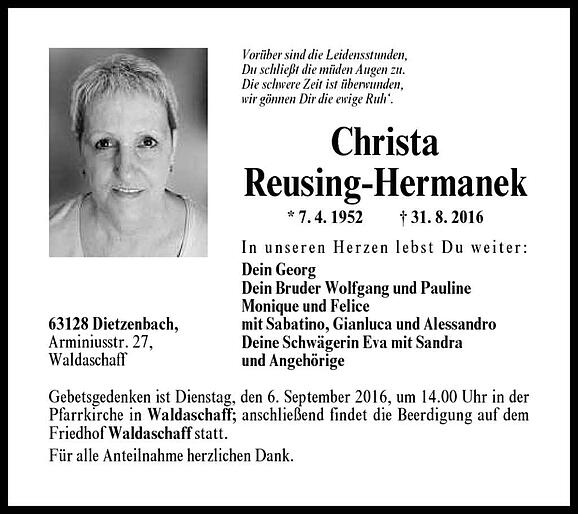 Christa Reusing-Hermanek