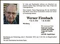 Werner Firmbach