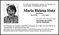 Maria Helena Hotz