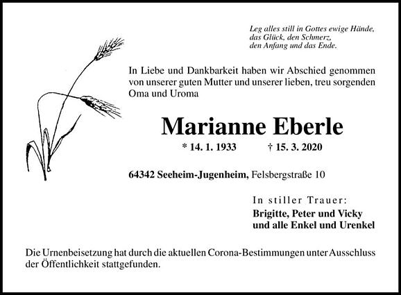 Marianne Eberle