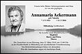 Annamaria Ackermann
