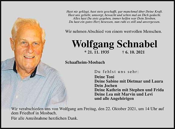 Wolfgang Schnabel