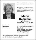 Maria Rohmann
