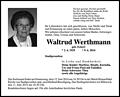 Waltrud Werthmann