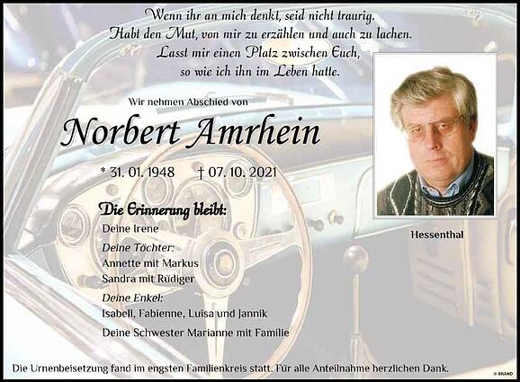 Norbert Amrhein