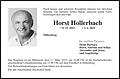 Horst Hollerbach