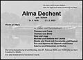 Alma Dechent