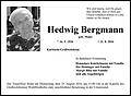 Hedwig Bergmann