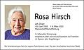 Rosa Hirsch