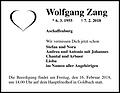 Wolfgang Zang