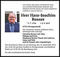 Hans-Joachim Rosner