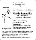 Maria Benedikt