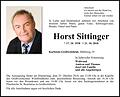 Horst Sittinger