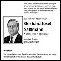 Gerhard Josef Sattmann
