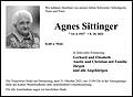 Agnes Sittinger