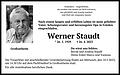 Werner Staudt