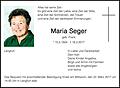 Maria Seger