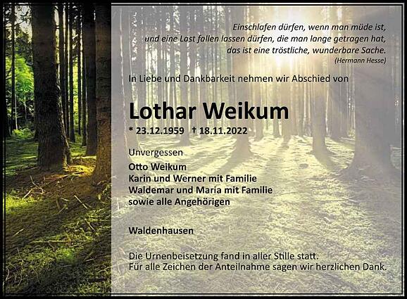 Lothar Weikum