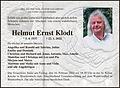 Helmut Ernst Klodt