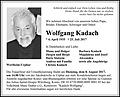 Wolfgang Kadach