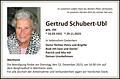 Gertrud Schubert-Ubl