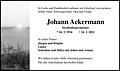 Johann Ackermann