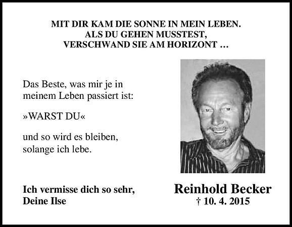 Reinhold Becker