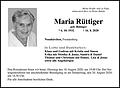 Maria Rüttiger