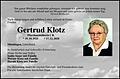 Gertrud Klotz