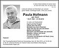 Paula Hofmann
