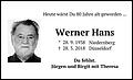 Werner Hans