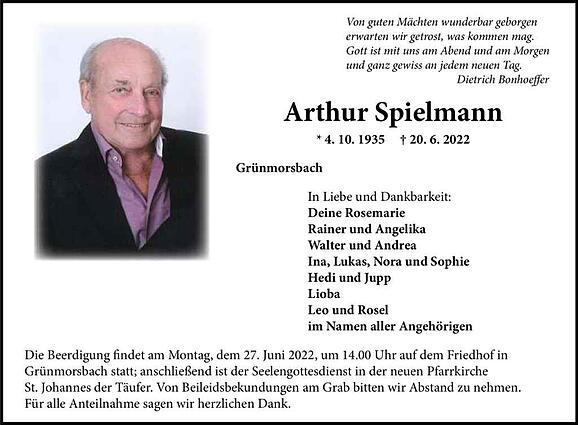 Arthur Spielmann