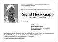 Sigrid Hess-Knapp