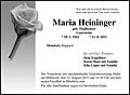 Maria Heininger