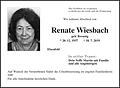 Renate Wiesbach
