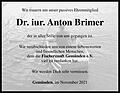 Dr. iur. Anton Brimer