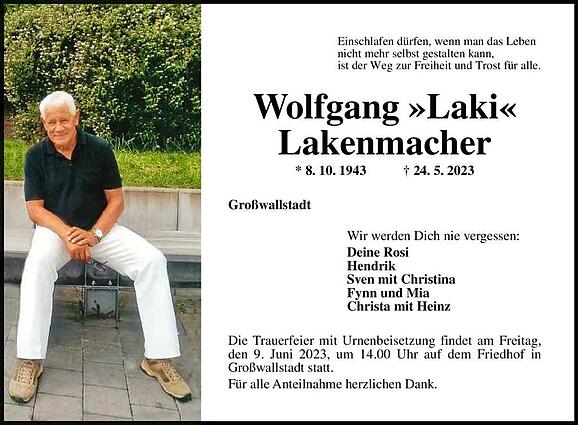 Wolfgang Lakenmacher