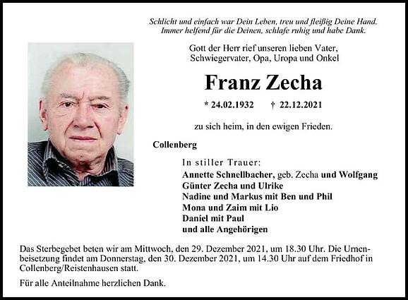Franz Zecha