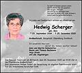 Hedwig Scherger