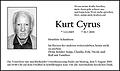 Kurt Cyrus