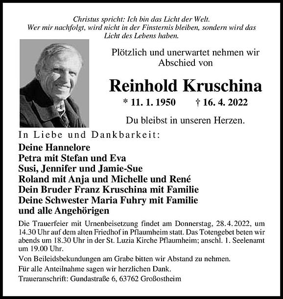 Reinhold Kruschina