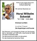 Horst Wilhelm Schmidt