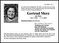 Gertrud Merz