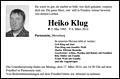 Heiko Klug