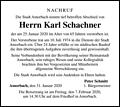 Karl Schachner