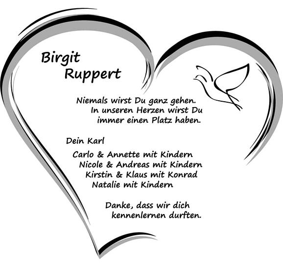 Birgit Ruppert, geb. Kühner