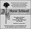 Horst Schiestl