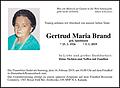 Gertrud Maria Brand