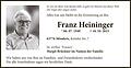 Franz Heininger